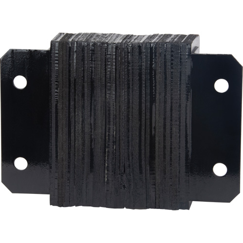 Butoirs de quai lamell&eacute;s, Horizontal, Caoutchouc, 12" la x 4" p x 10" h Distribution Industrielle GC