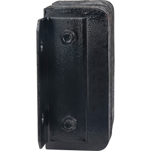 Butoirs de quai lamell&eacute;s, Horizontal, Caoutchouc, 12" la x 4" p x 10" h Distribution Industrielle GC
