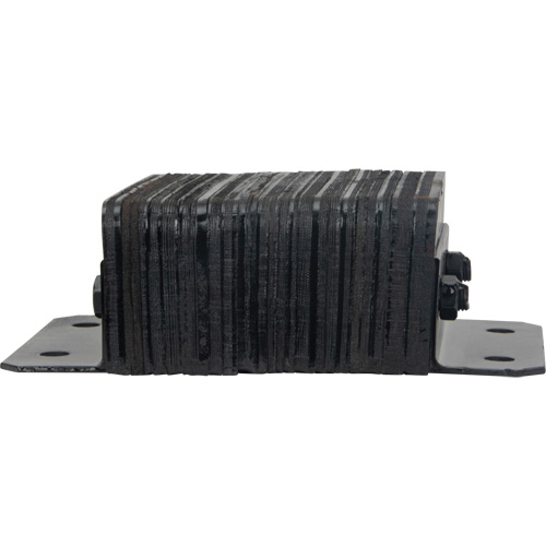 Butoirs de quai lamell&eacute;s, Horizontal, Caoutchouc, 12" la x 4" p x 10" h Distribution Industrielle GC