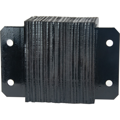 Butoirs de quai lamell&eacute;s, Horizontal, Caoutchouc, 12" la x 6" p x 10" h Distribution Industrielle GC