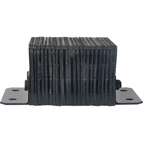 Butoirs de quai lamell&eacute;s, Horizontal, Caoutchouc, 12" la x 6" p x 10" h Distribution Industrielle GC