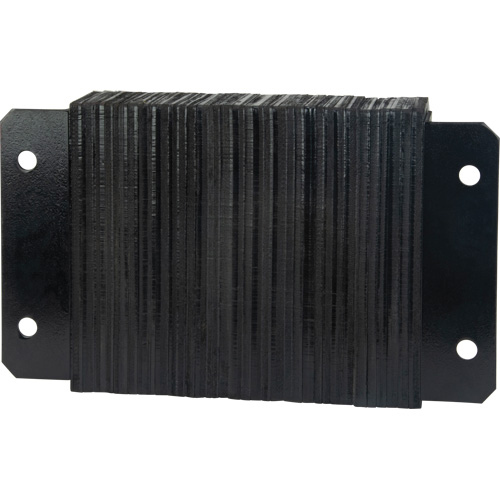 Butoirs de quai lamell&eacute;s, Horizontal, Caoutchouc, 18" la x 4" p x 12" h Distribution Industrielle GC