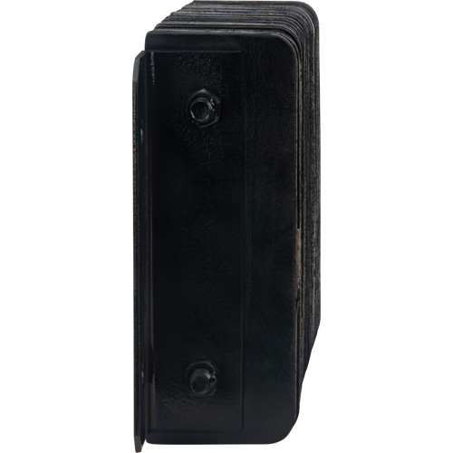Butoirs de quai lamell&eacute;s, Horizontal, Caoutchouc, 18" la x 4" p x 12" h Distribution Industrielle GC