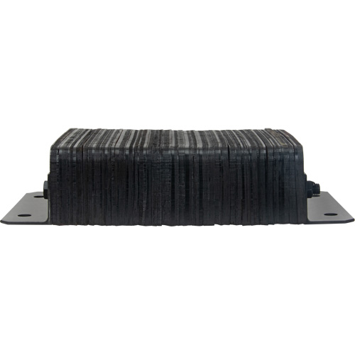 Butoirs de quai lamell&eacute;s, Horizontal, Caoutchouc, 18" la x 4" p x 12" h Distribution Industrielle GC