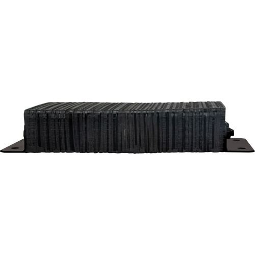 Butoirs de quai lamell&eacute;s, Horizontal, Caoutchouc, 24" la x 4" p x 12" h Distribution Industrielle GC