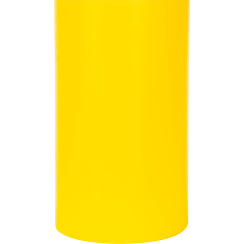 Polyethylene Bollard Cover, 6-5/8" Dia. x 52" L, Red/Yellow Distribution Industrielle GC