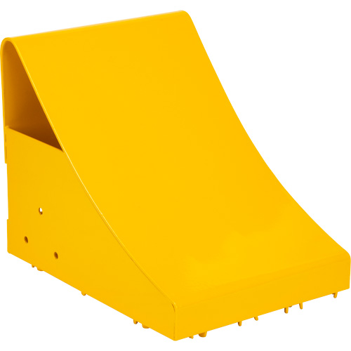 Cales-roue pour la glace, Acier, Jaune, 8-1/16" la x 10-5/8" p x 8-13/16" h Distribution Industrielle GC