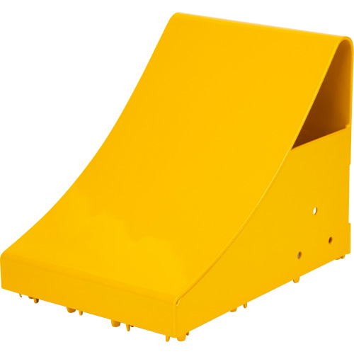 Cales-roue pour la glace, Acier, Jaune, 8-1/16" la x 10-5/8" p x 8-13/16" h Distribution Industrielle GC