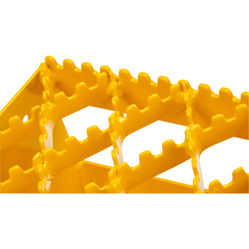 Cales-roue pour la glace, Acier, Jaune, 8-1/16" la x 10-5/8" p x 8-13/16" h Distribution Industrielle GC