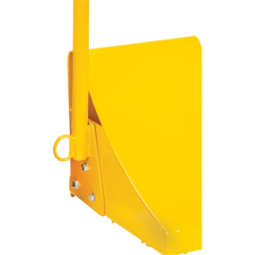 Cale de roue pour la glace avec poign&eacute;e ergonomique, Acier, Jaune, 8-1/16" la x 10-5/8" p x 8-13/16" h Distribution Industrielle GC