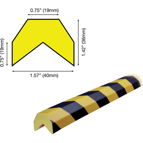 AA Profile 5M Corner Protection Bumper Guard Distribution Industrielle GC