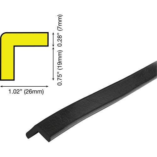 Butoir de protection de coin mod&egrave;le E 5M Distribution Industrielle GC