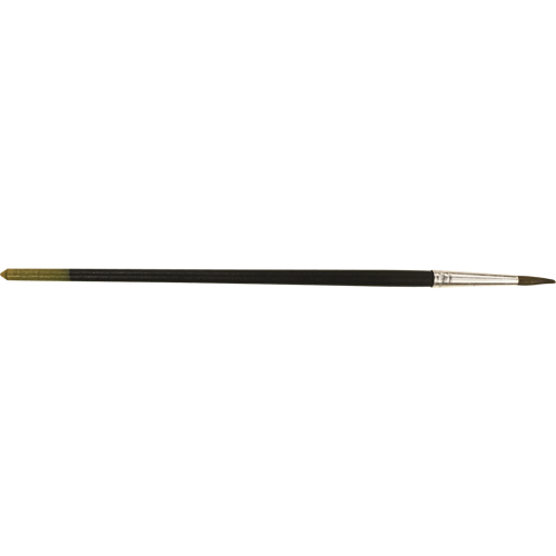 Pinceau d'artiste, Largeur de la brosse de #5, Martre rouge Distribution Industrielle GC