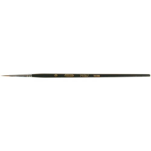 Artist Paint Brush, 1/16" Brush Width, Red Sable, Wood Handle Distribution Industrielle GC