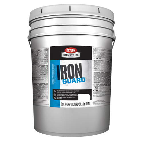 &eacute;mail industriel &agrave; base d'eau Iron Guard, 5 gal., Seau, Blanc Distribution Industrielle GC