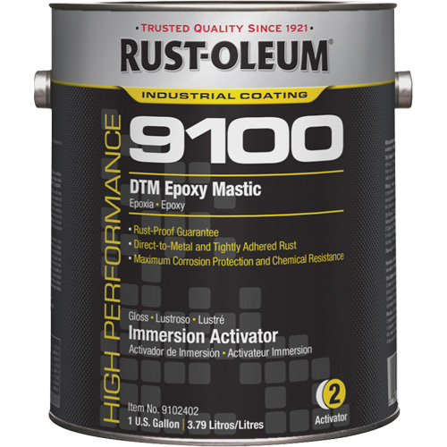 9100 System DTM Epoxy Mastic Standard Activator, Gallon Distribution Industrielle GC