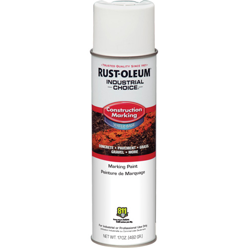 Peinture de marquage &agrave; base d'eau, 17 oz, Canette a&eacute;rosol Distribution Industrielle GC