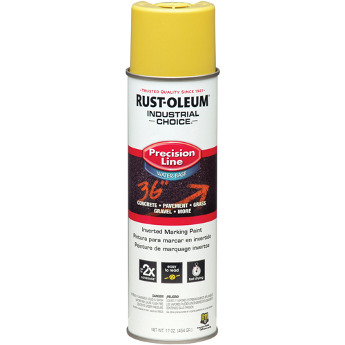 Peinture de marquage invers&eacute; &agrave; base d'eau, 17 oz, Canette a&eacute;rosol Distribution Industrielle GC