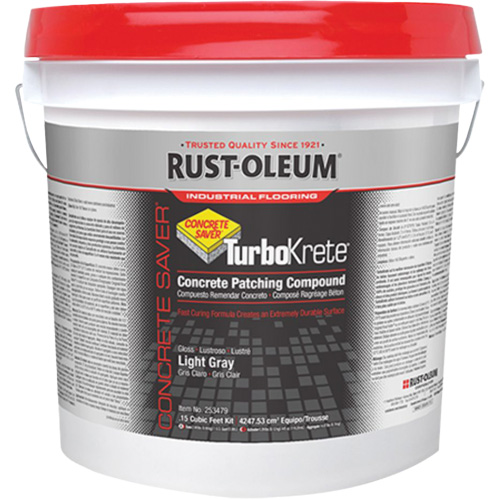 TurboKrete&reg; Concrete Patch Compound Kit, Grey Distribution Industrielle GC