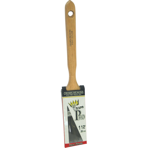 Angular Pro Paint Brush, Poly/Nylon, Wood Handle, 1-1/2" Width Distribution Industrielle GC