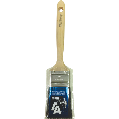 Pinceau &agrave; soies droites, Soies, Manche Bois, Largeur de 2" Distribution Industrielle GC