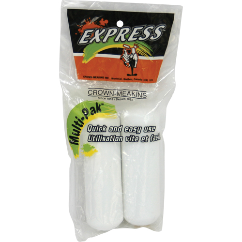 Paquet de deux manchons de rouleau en mousse micro HD, Nap 10 mm (3/8"), 101,6 mm (4") l Distribution Industrielle GC