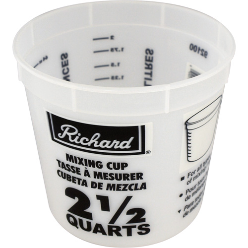 Plastic Mixing Cup Distribution Industrielle GC