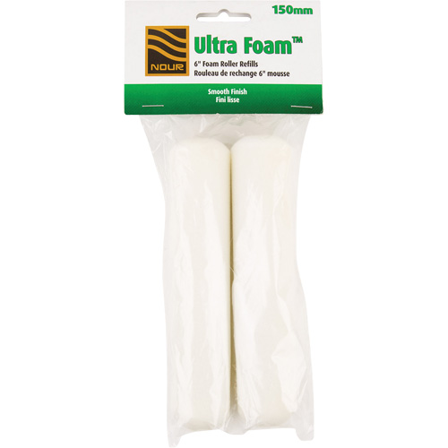 Rouleaux &agrave; peinture haute densit&eacute; Ultra Foam, Nap 9,525 mm (3/8"), 152,4 mm (6") l Distribution Industrielle GC