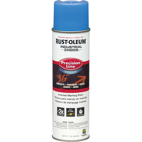 Peinture de marquage lin&eacute;aire de pr&eacute;cision &agrave; base d'eau M1800, 17 oz, Canette a&eacute;rosol Distribution Industrielle GC