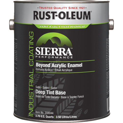 Sierra Performance Beyond Acrylic Enamel, Gallon, Tint Base Distribution Industrielle GC