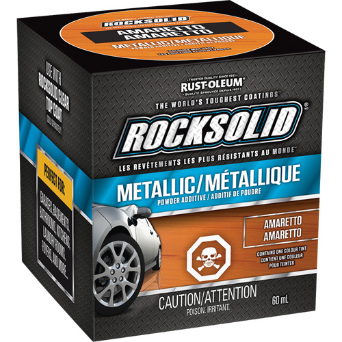Additifs de poudre m&eacute;tallique RockSolid, 60 ml, Bouteille, Amaretto Distribution Industrielle GC