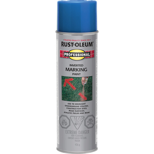 Peinture de marquage renvers&eacute; en a&eacute;rosol, Canette a&eacute;rosol Distribution Industrielle GC