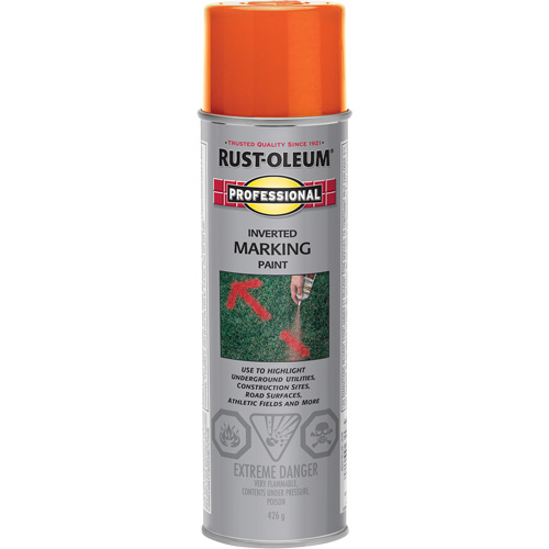 Peinture de marquage renvers&eacute; en a&eacute;rosol, Canette a&eacute;rosol Distribution Industrielle GC