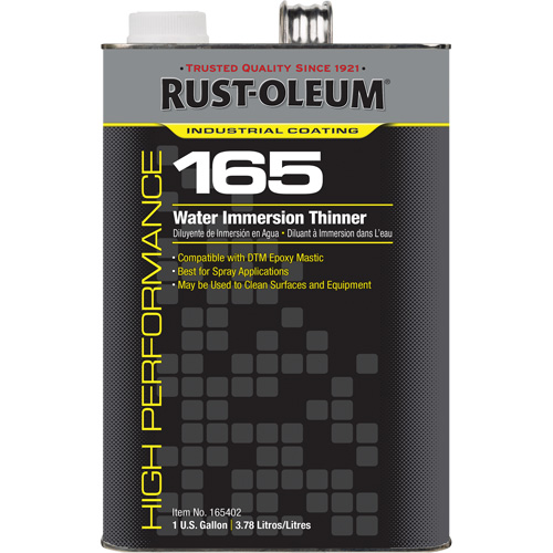 165 Water Immersion Thinner, Gallon, 1 gal. Distribution Industrielle GC