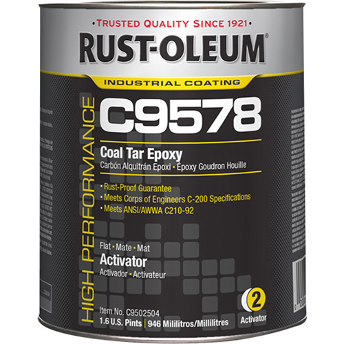 Activateur pour rev&ecirc;tement &eacute;poxydique &agrave; base de goudron de houille et &agrave; haute teneur en solides du syst&egrave;me C9578, 0,2 gal., Seau Distribution Industrielle GC