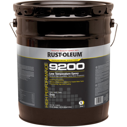 9200 System Low Temperature Epoxy Base, Grey, 4 gal., Pail Distribution Industrielle GC
