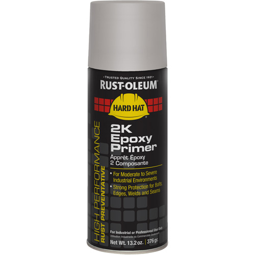 Appr&ecirc;t &eacute;poxydique 2K &agrave; haute performance en a&eacute;rosol du syst&egrave;me V2300, Gris, 13 oz, Canette a&eacute;rosol Distribution Industrielle GC