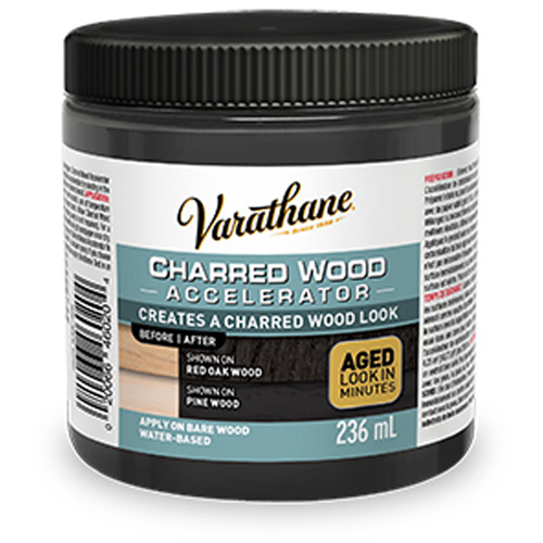 Acc&eacute;l&eacute;rateur de vieillissement du bois Varathane, 236 ml, Canette, Noir Distribution Industrielle GC