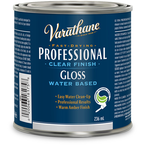 Fini professionnel Varathane, 236 ml, Transparent, Brillant Distribution Industrielle GC