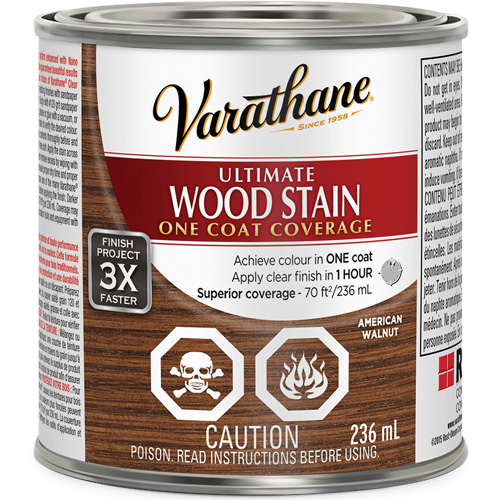 Teinture pour le bois ultime Varathane, 236 ml, Noyer am&eacute;ricain Distribution Industrielle GC
