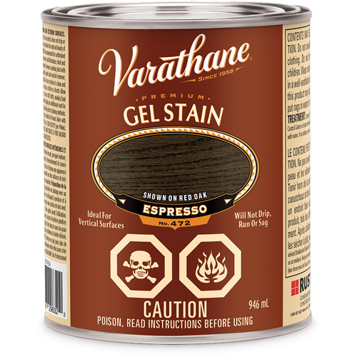 Teinture en gel de qualit&eacute; sup&eacute;rieure Varathane, 946 ml, Espresso Distribution Industrielle GC