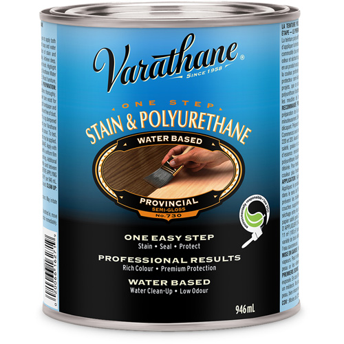 Varathane&reg; One Step Stain & Polyurethane, 946 ml, Provincial Distribution Industrielle GC