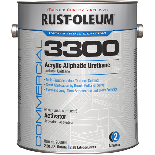 Syst&egrave;me 3300 de rev&ecirc;tement aliphatique &agrave; base dur&eacute;thane et dacrylique, 1 gal., Brillant Distribution Industrielle GC