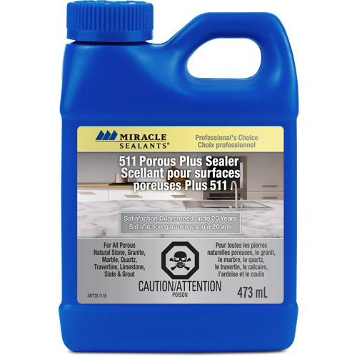 Scellant Porous Plus 511 Miracle Sealants, Cruche Distribution Industrielle GC