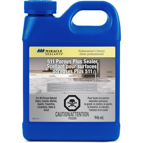 Scellant Porous Plus 511 Miracle Sealants, Cruche Distribution Industrielle GC