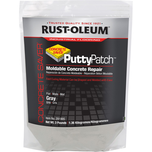 Concrete Saver Putty Patch Patching Material, Bag, Grey Distribution Industrielle GC