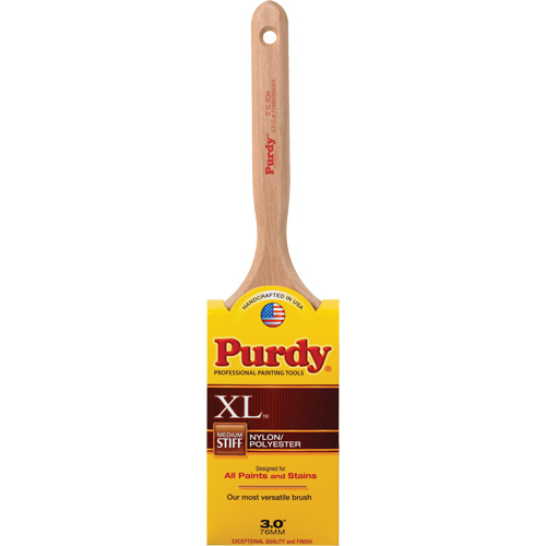 Pinceau XL Bow, Poly/nylon, Manche Bois, Largeur de 3" Distribution Industrielle GC