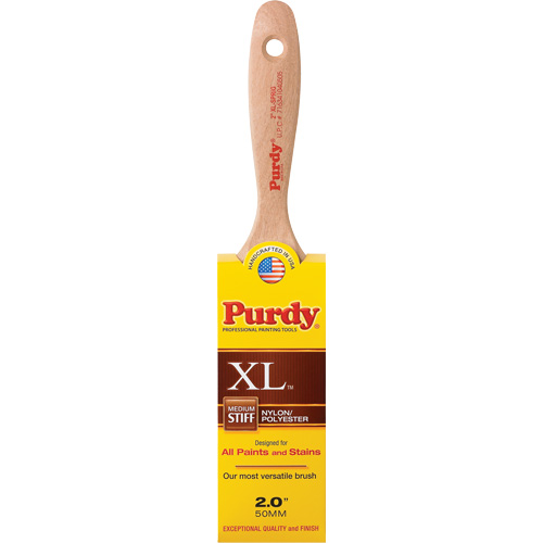 Pinceau XL Sprig, Poly/nylon, Manche Bois, Largeur de 2" Distribution Industrielle GC