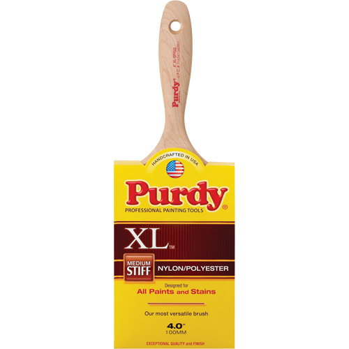 Pinceau XL Sprig, Poly/nylon, Manche Bois, Largeur de 4" Distribution Industrielle GC