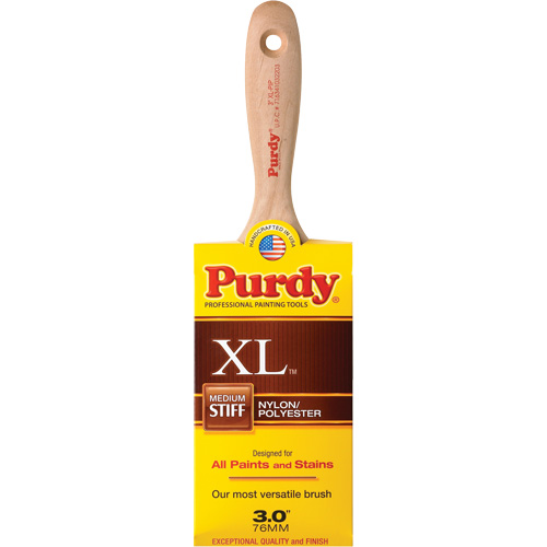 Pinceau XL Pip, Poly/nylon, Manche Bois, Largeur de 3" Distribution Industrielle GC